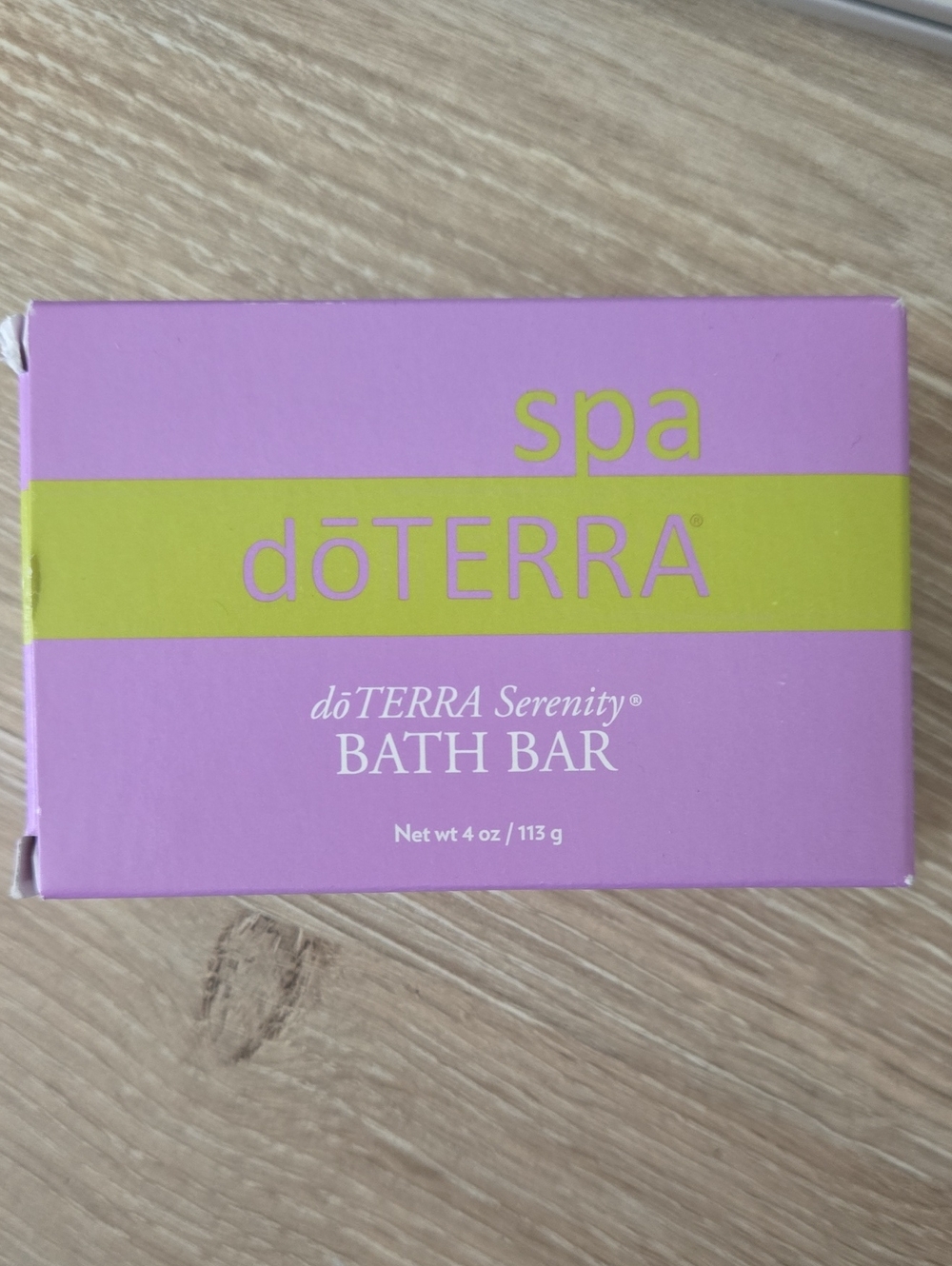Doterra Lavender/Pistachio Serenity Bath Bar